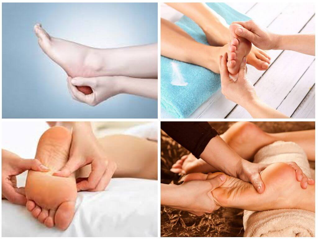Массаж при пяточной шпоре