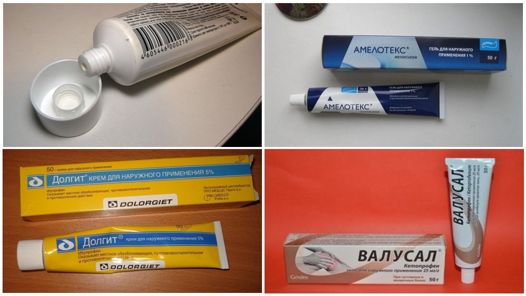 Наружные средства при артрозе колена