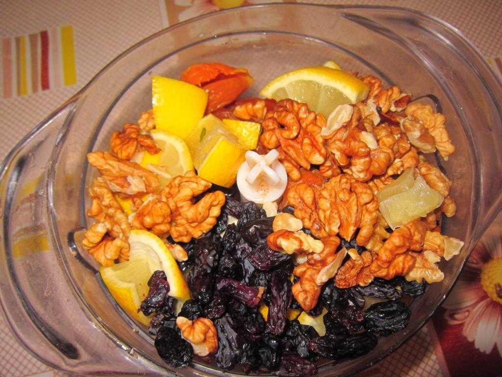 Смесь из сухофруктов для иммунитета